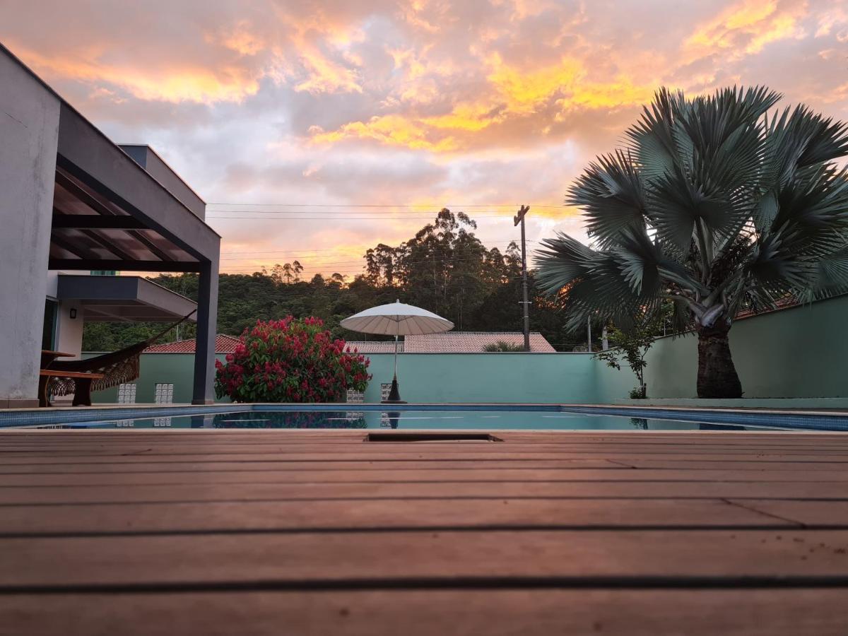 Lux House - Natureza - Piscina - Alto Padrao. Nova Trento Luaran gambar