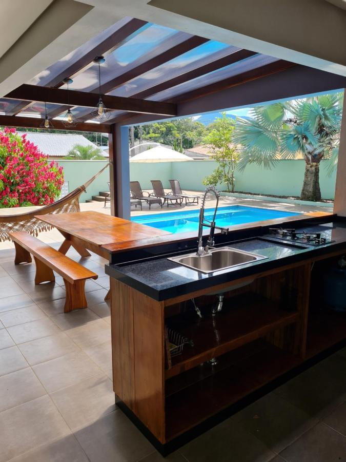 Lux House - Natureza - Piscina - Alto Padrao. Nova Trento Luaran gambar